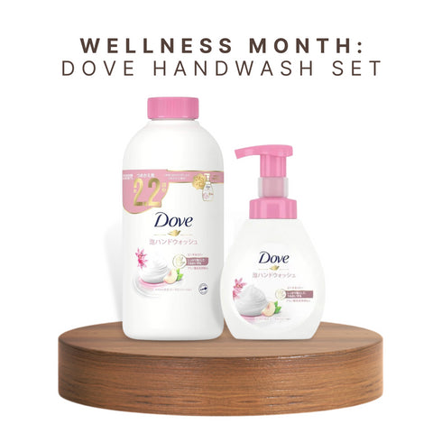Dove's Peach & Lily Foaming Handwash & Refill Set